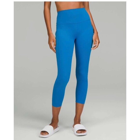 NWOT Lululemon Align High Rise Pant with pockets 25 " Poolside Nulu Size 10 - Picture 12 of 13